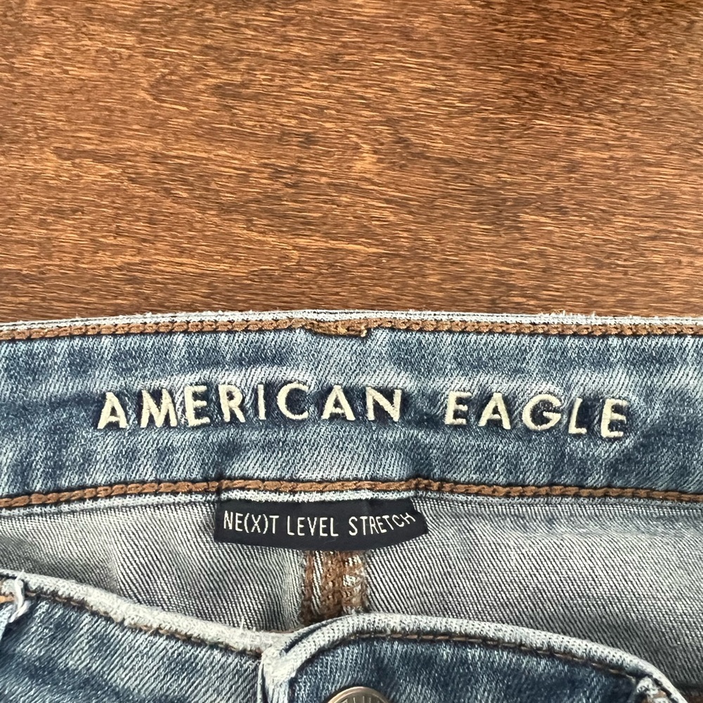 American Eagle Outfitters Blue Skinny Jeans - Picture 3 of 5